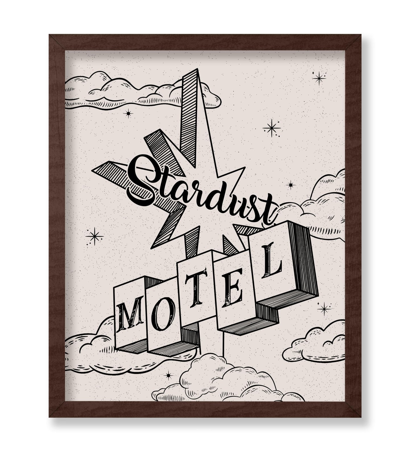 Beige Stardust Motel