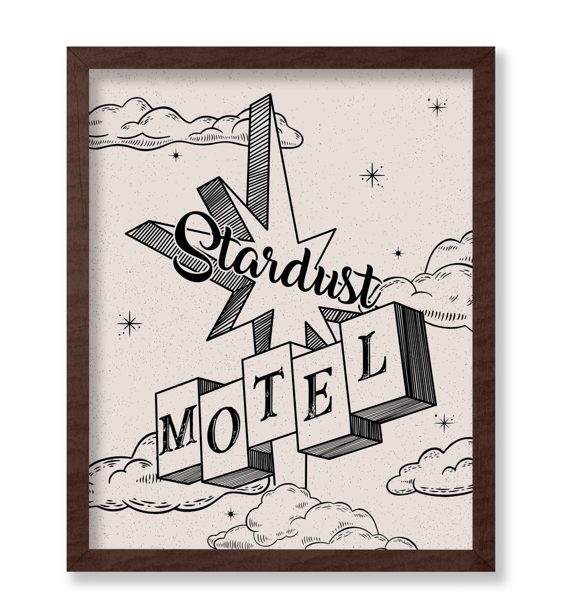 Beige Stardust Motel