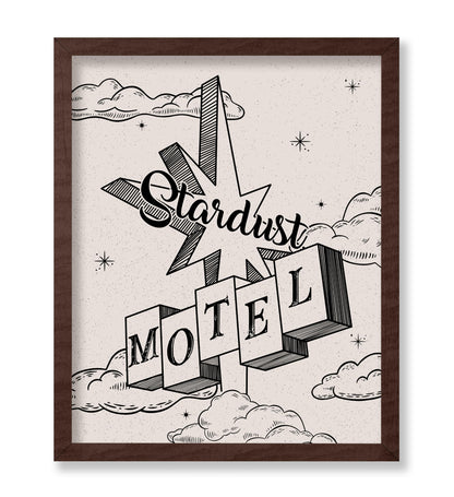 Beige Stardust Motel