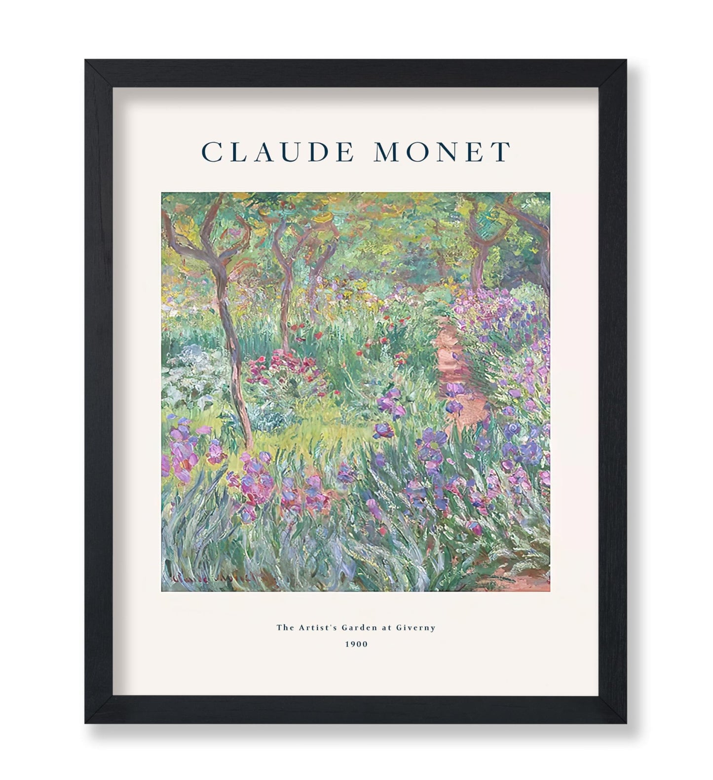 Claude Monet - The Artist's Garden at Giverny No1