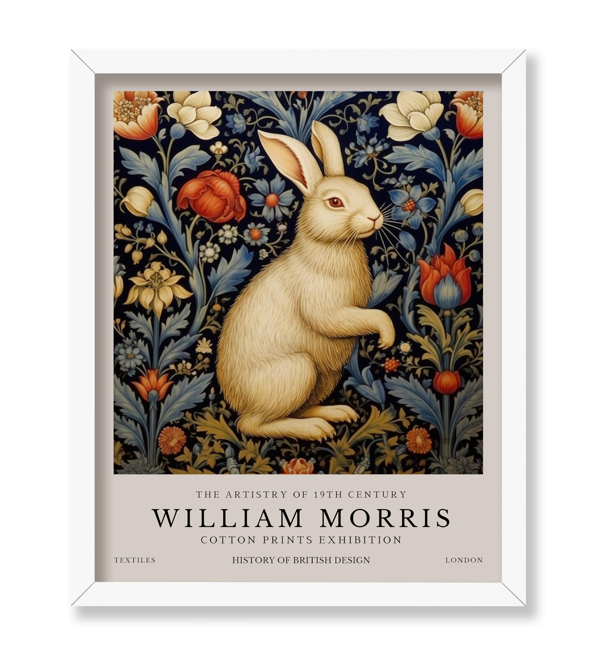 William Morris - White Rabbit No1