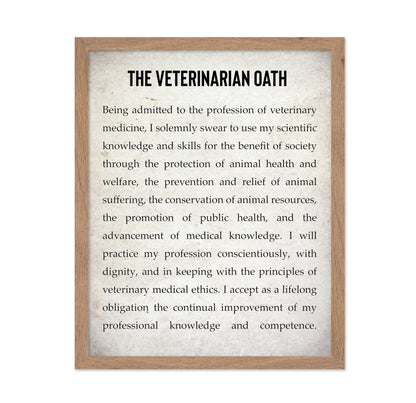 The Veterinarian Oath