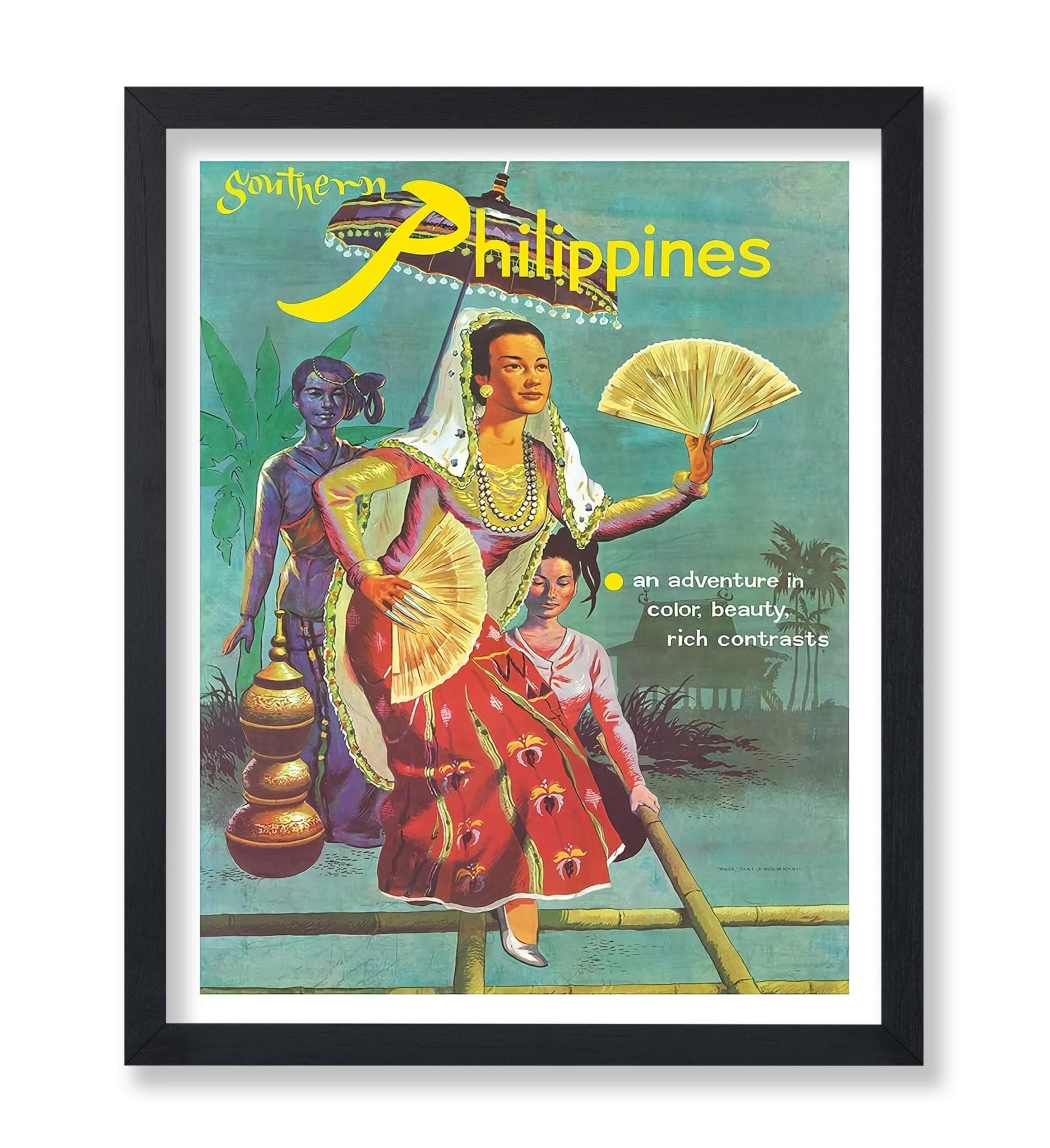 Southern Philippines Folk Dancer