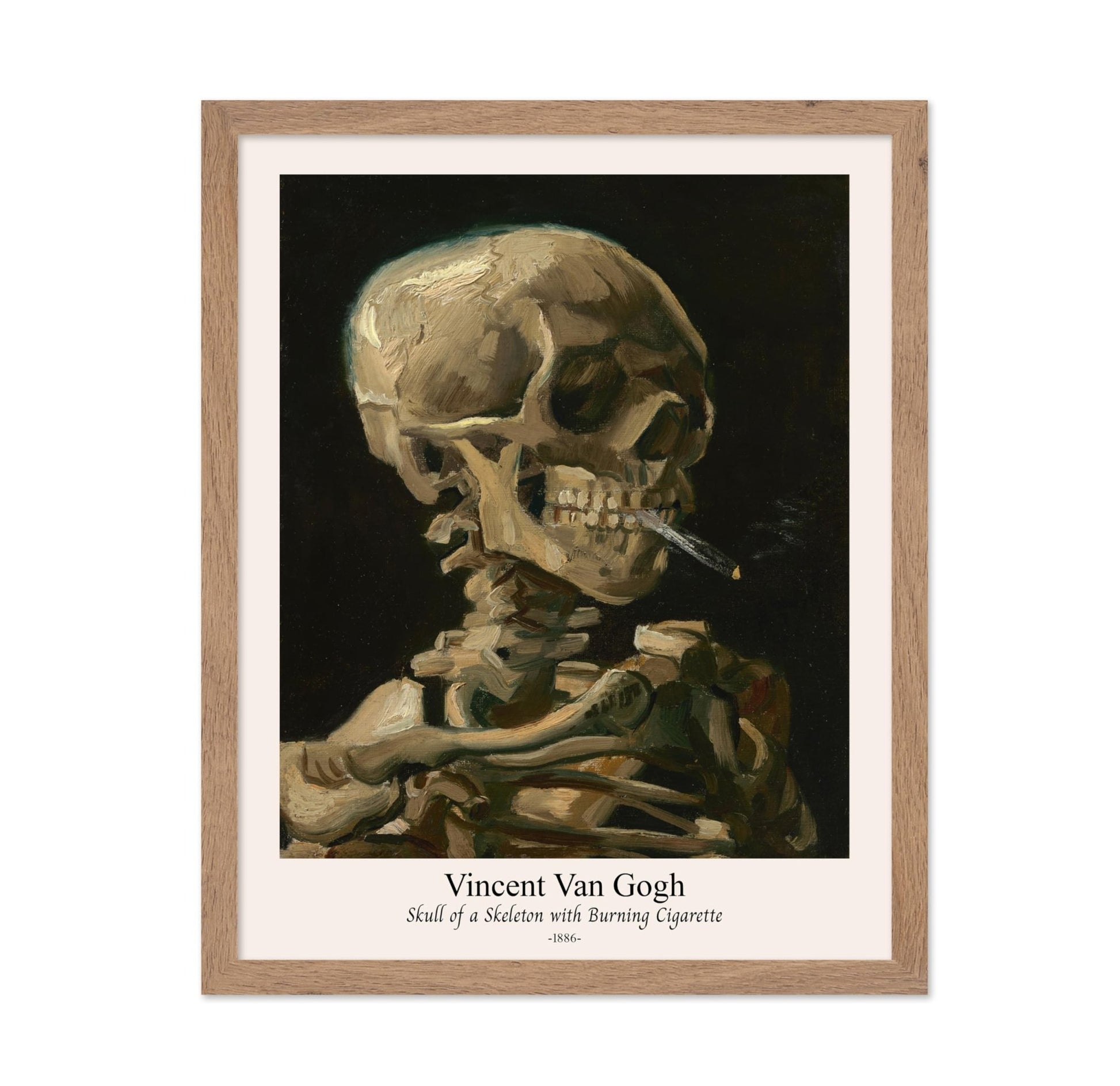 Van Gogh - Skull of a Skeleton No1