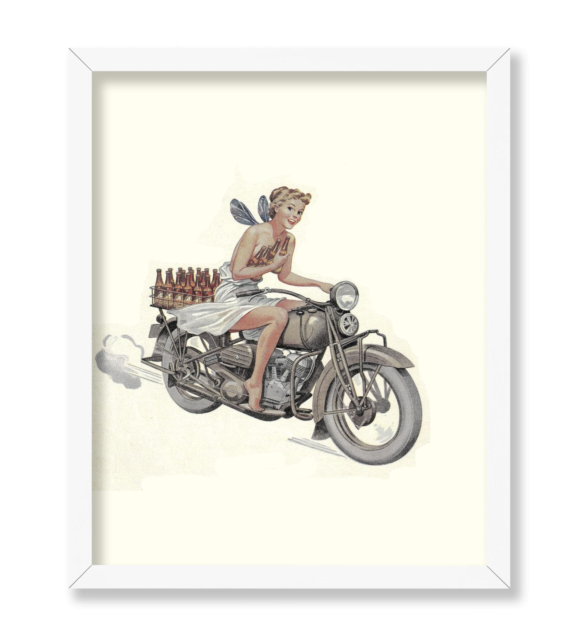 Fairy on Motorcycle