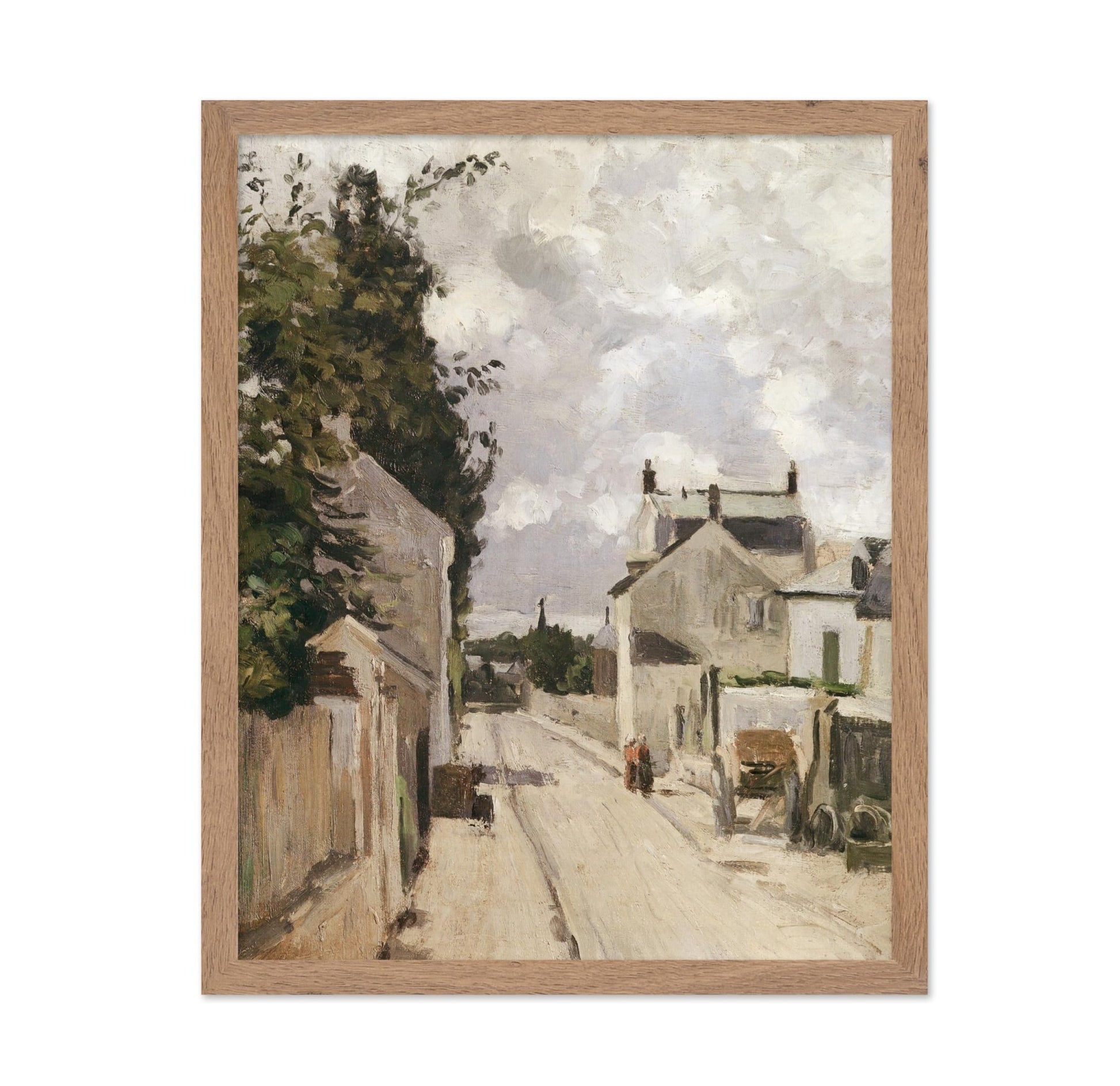 Camille Pissarro - Rue de l'Hermitage Pontoise