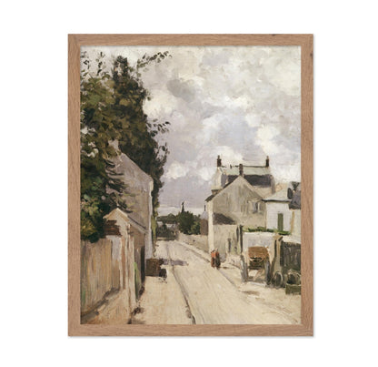 Camille Pissarro - Rue de l'Hermitage Pontoise