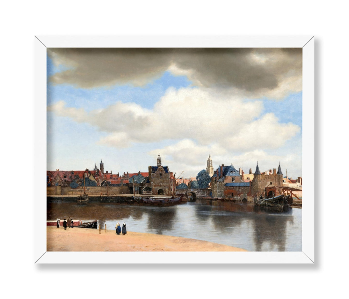 Johannes Vermeer - View of Delft No1