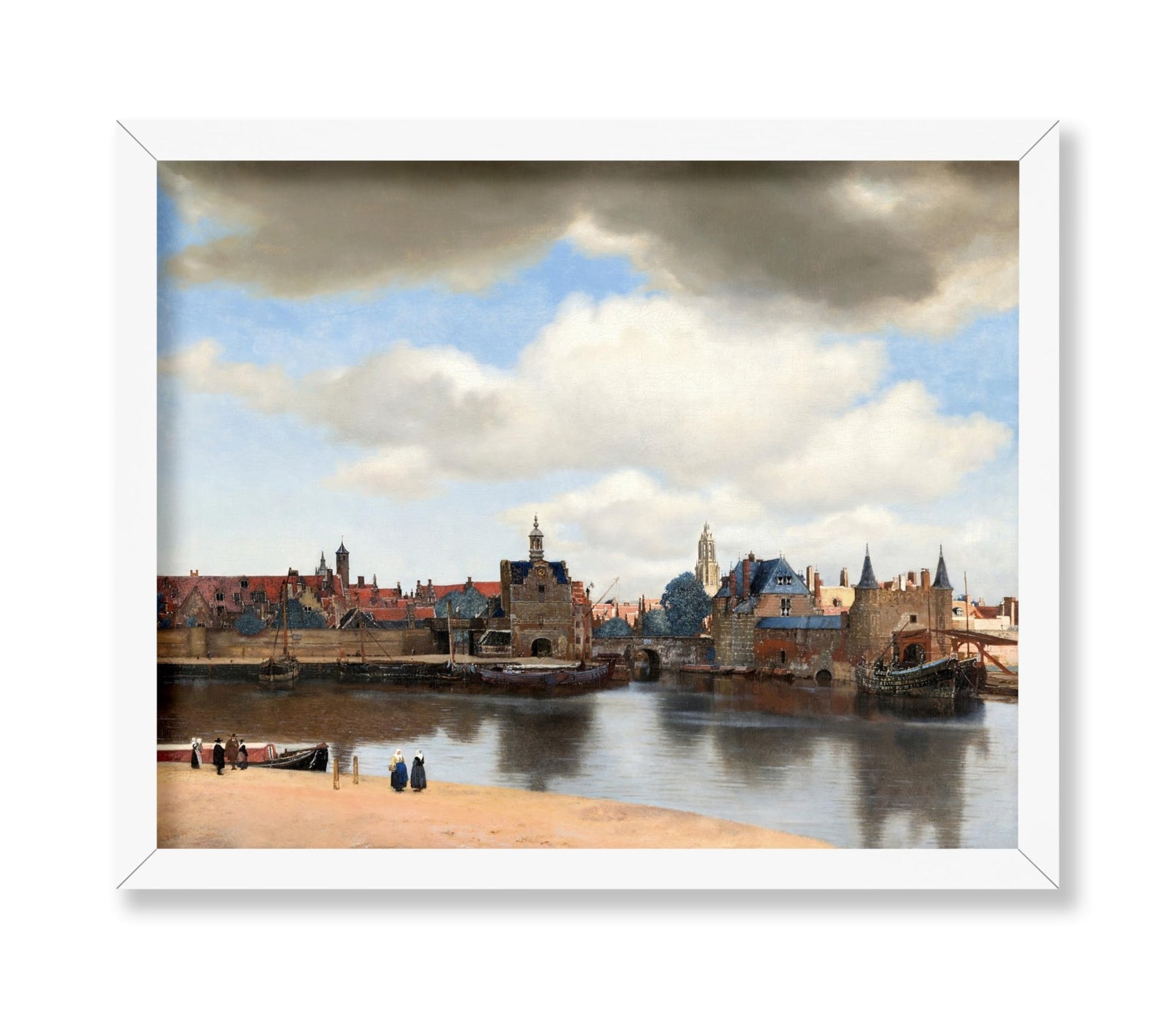 Johannes Vermeer - View of Delft No1