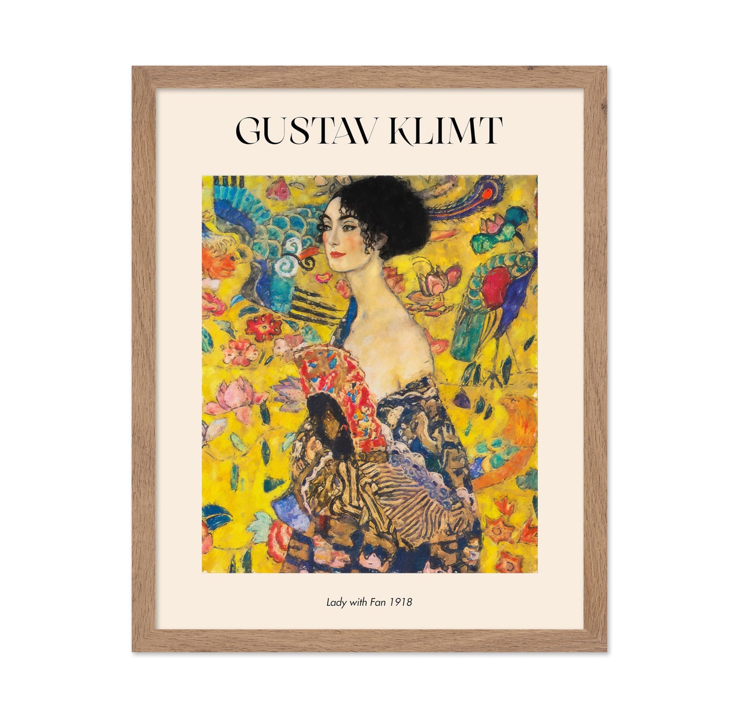 Gustav Klimt - Lady With Fan No2