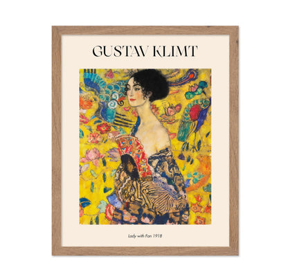 Gustav Klimt - Lady With Fan No2