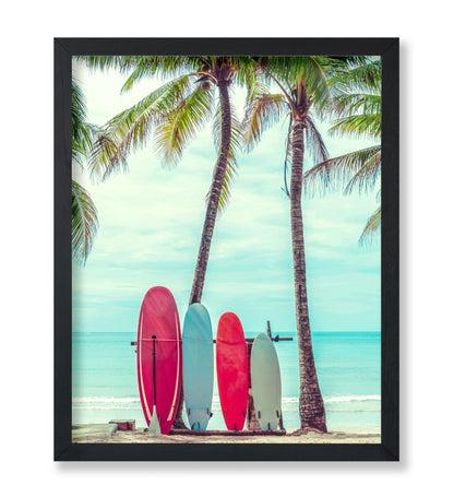 Surfboards & Palm Trees