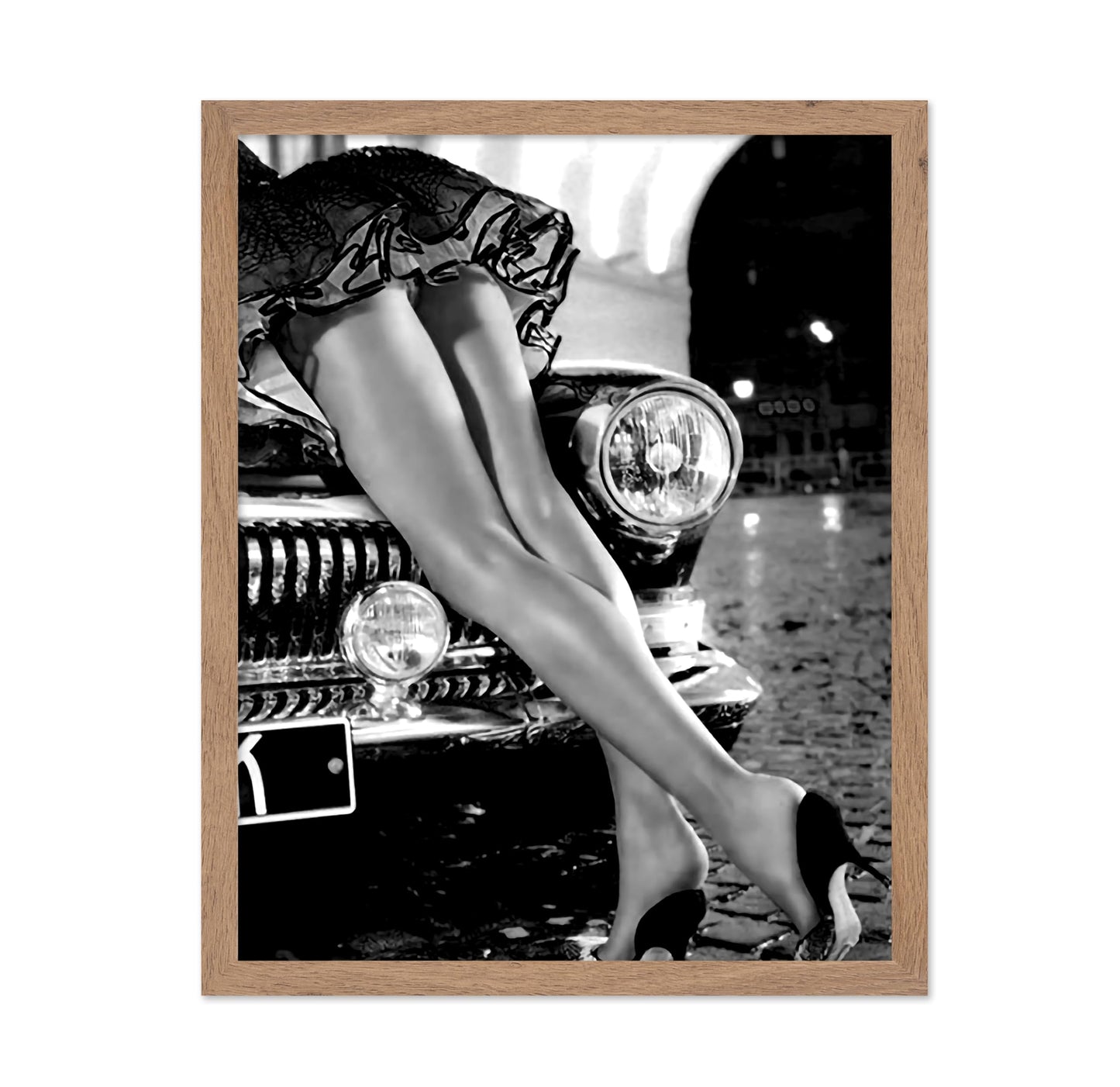 Sexy Legs on Classic Car
