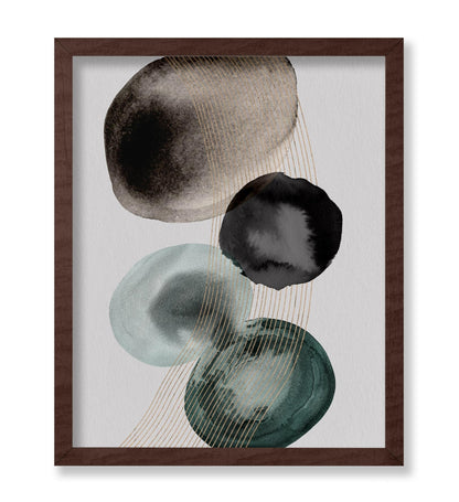 Watercolor Stain Circles No2