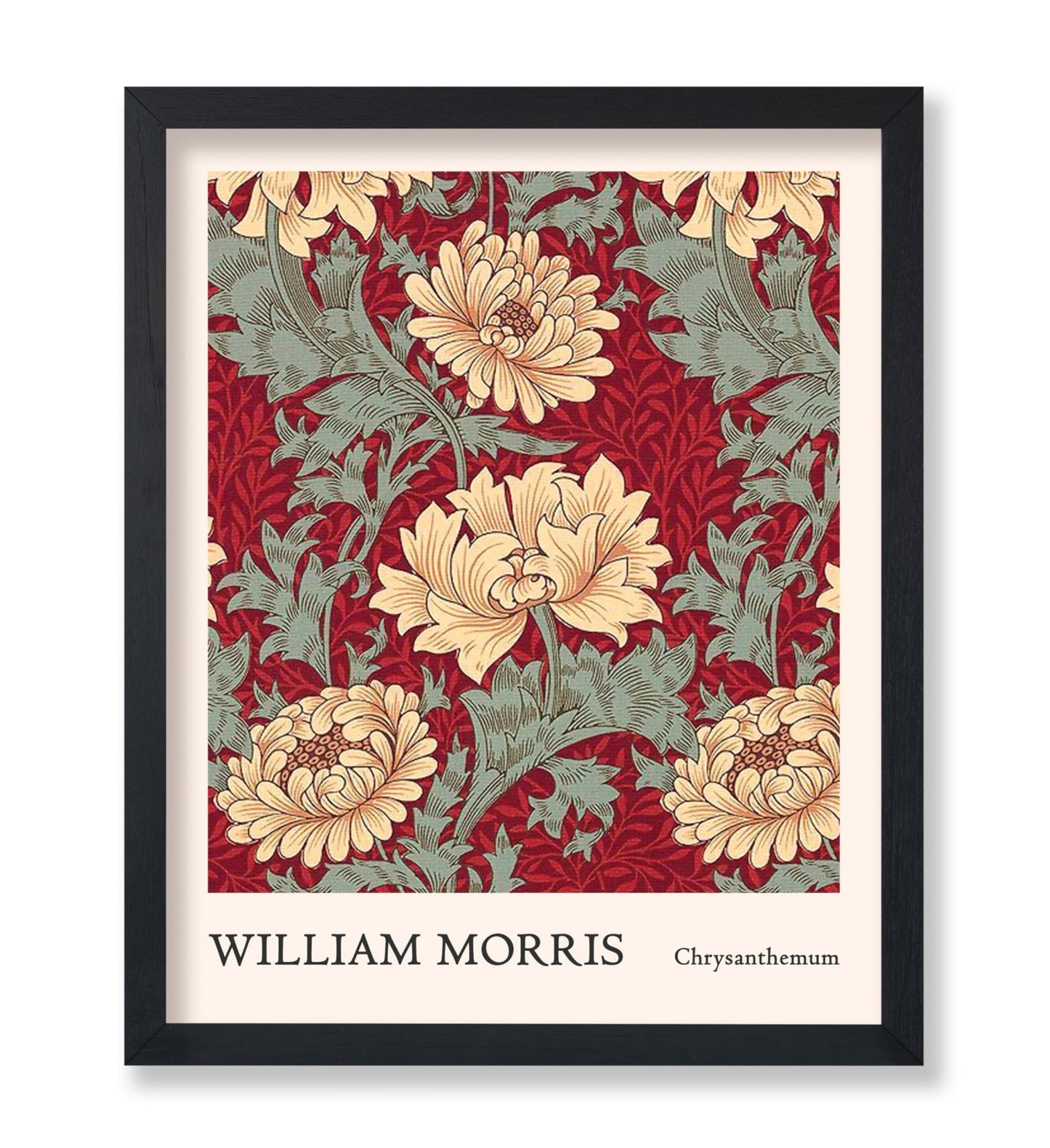 William Morris - Chrysanthemum No4