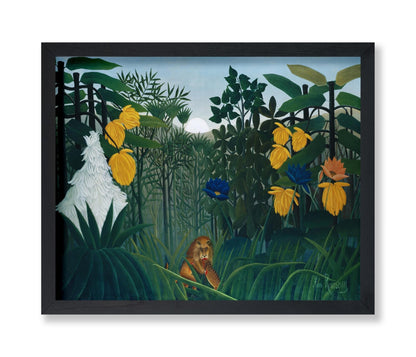 Henri Rousseau - Repast of the Lion No2