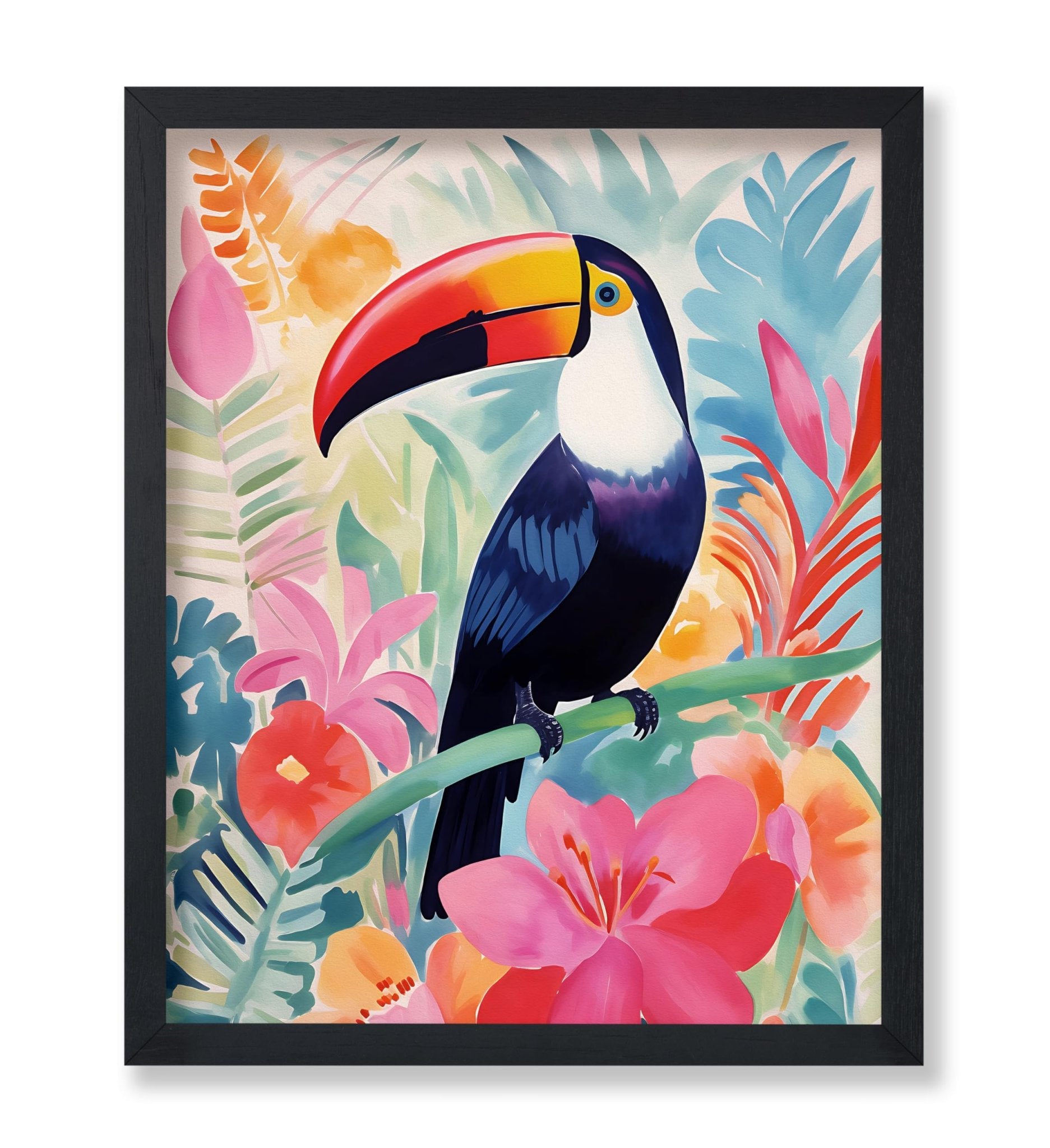 Watercolor Toucan