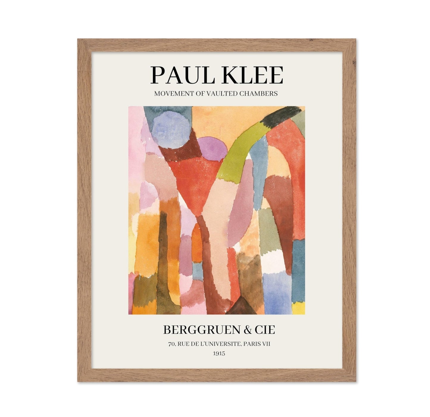 Paul Klee - Movement of Vaulted Chambers