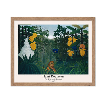 Henri Rousseau - Repast of the Lion No1