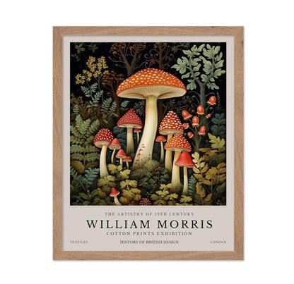 William Morris - Mushrooms No2