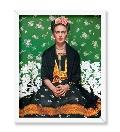 Nickolas Muray - Frida on White Bench