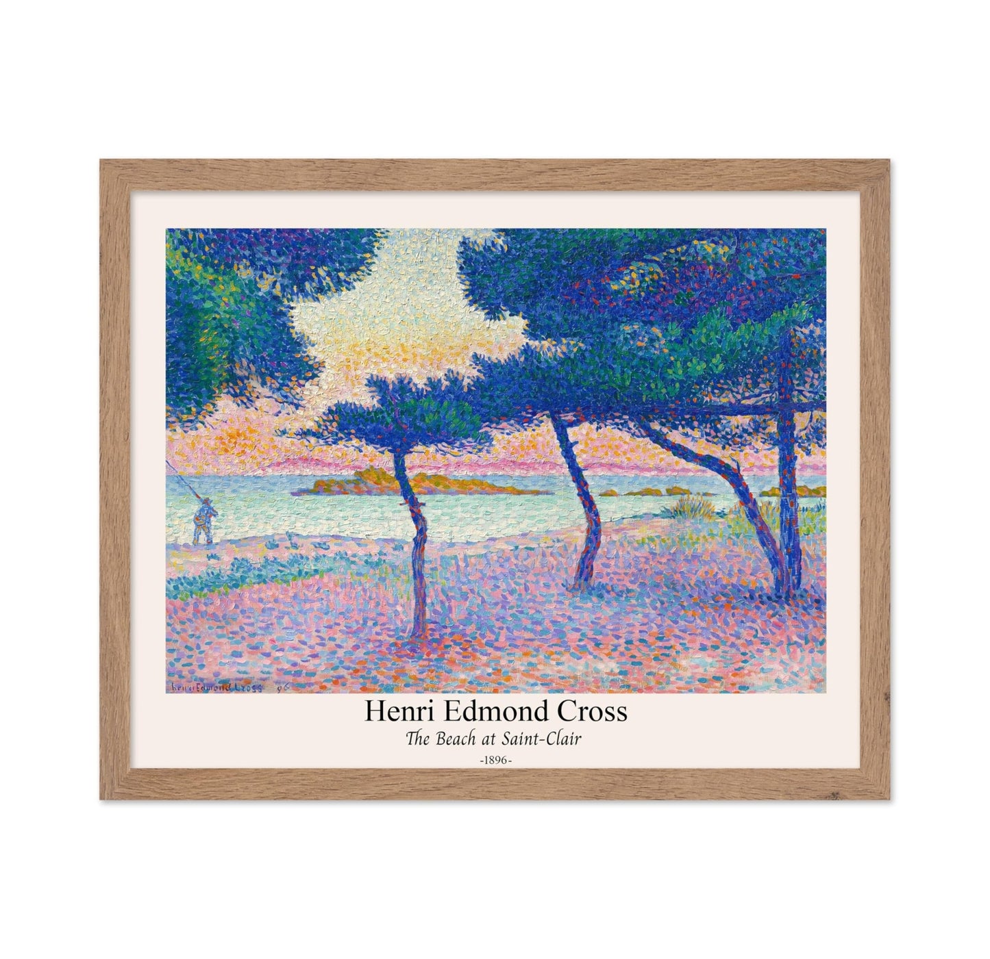 Henri Edmond Cross - Beach at Saint-Clair