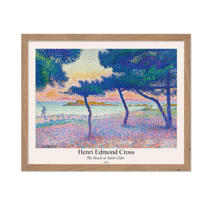 Henri Edmond Cross - Beach at Saint-Clair