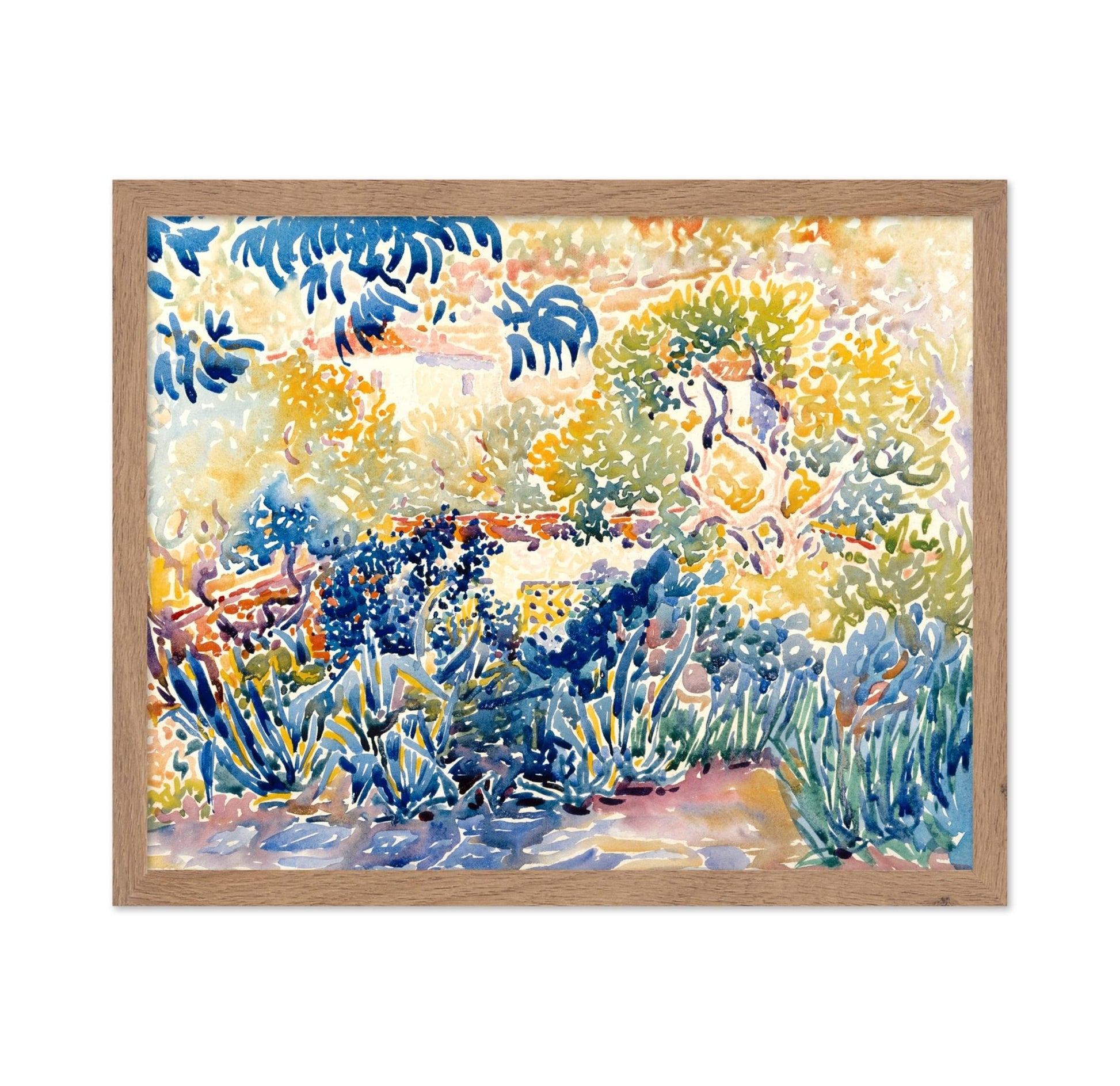 Henri edmond Cross - Artists Garden No2