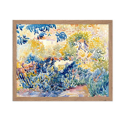 Henri edmond Cross - Artists Garden No2