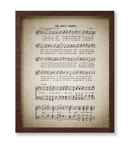 Oh Holy Night Hymnal Sheet