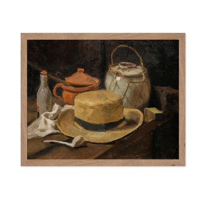 Van Gogh - Still Life with Yellow Straw Hat No2