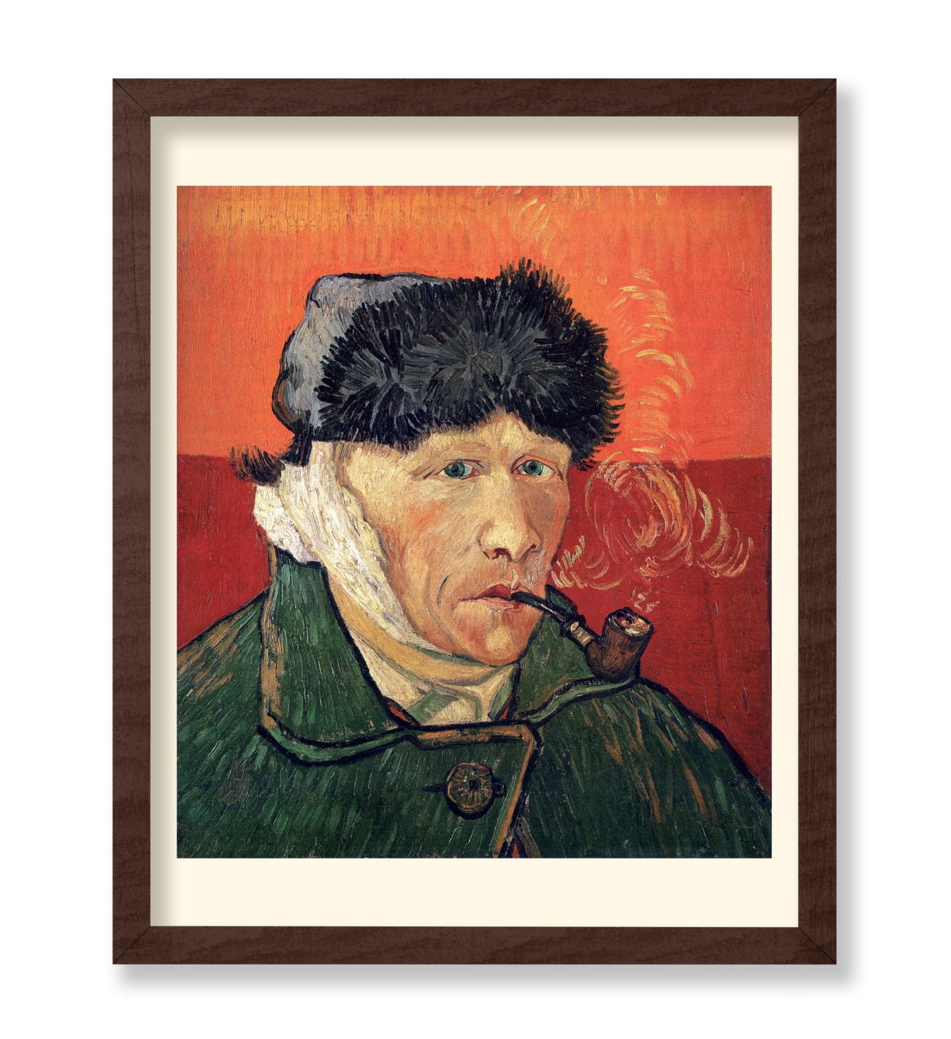 Van Gogh - Self-Portrait with Bandaged Ear and Pipe