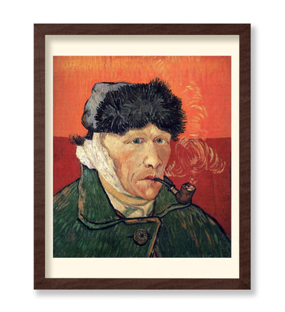 Van Gogh - Self-Portrait with Bandaged Ear and Pipe