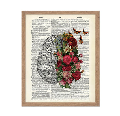 Flowery Brain and Butterflies