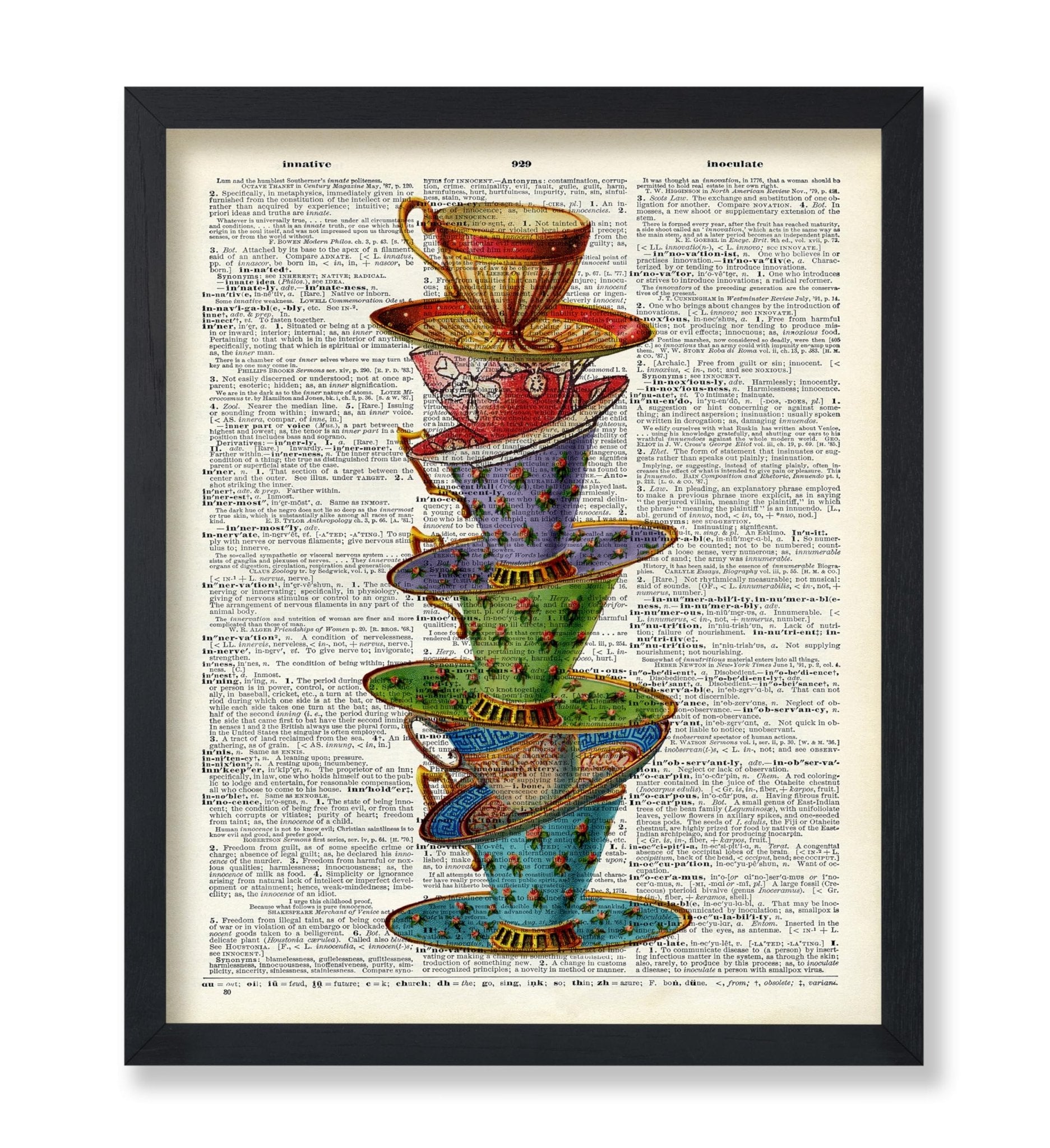 Stacked Teacups