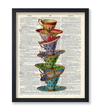 Stacked Teacups