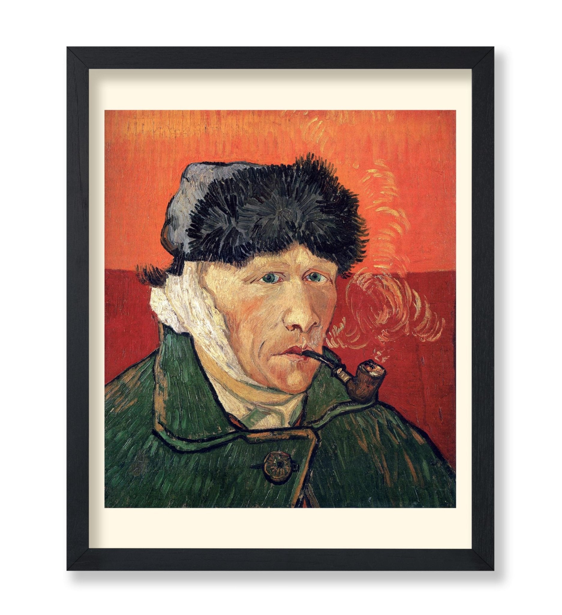 Van Gogh - Self-Portrait with Bandaged Ear and Pipe