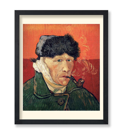 Van Gogh - Self-Portrait with Bandaged Ear and Pipe