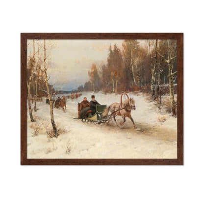 Sleigh Ride in Winter