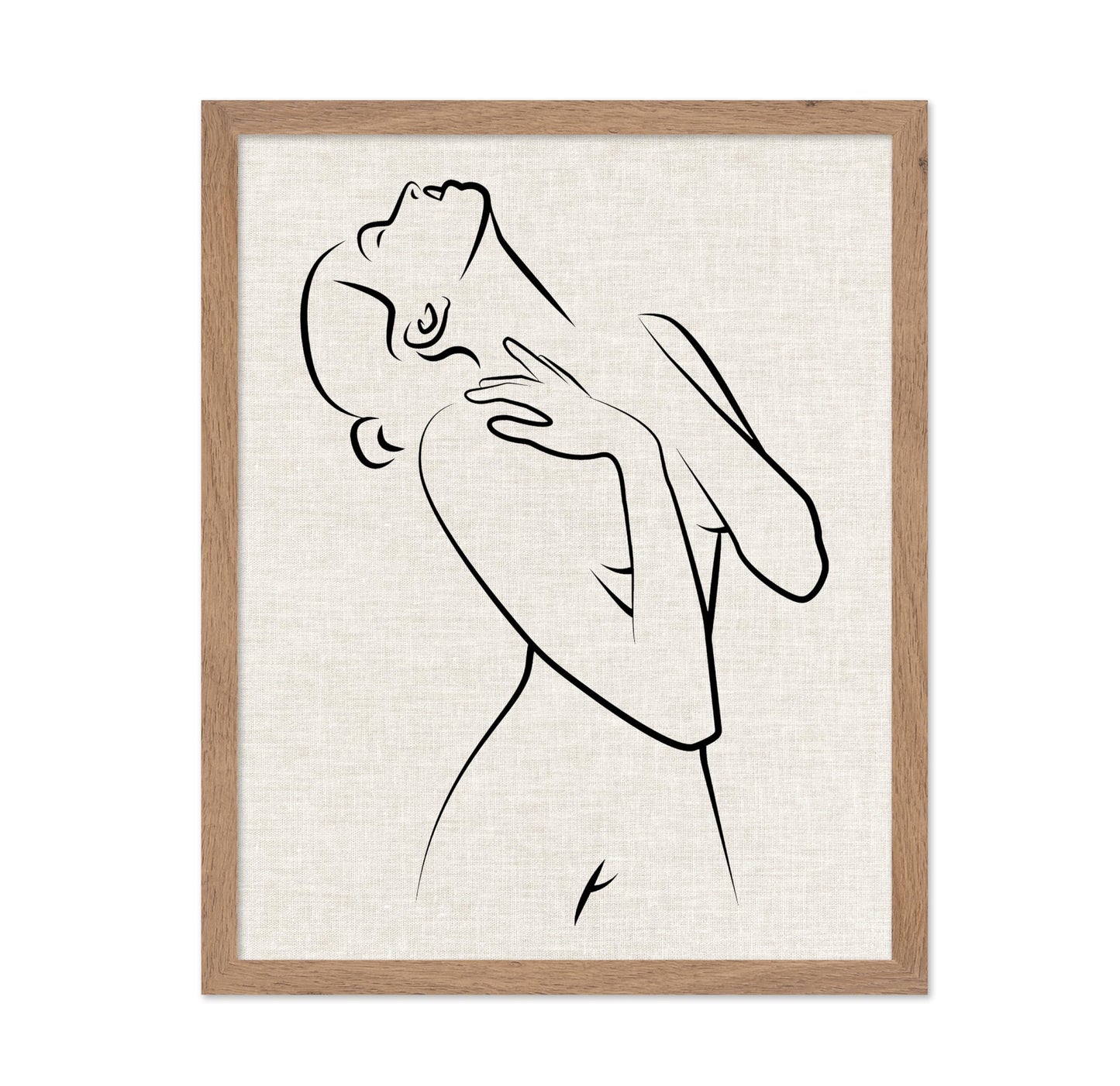 Woman Body Outline No1