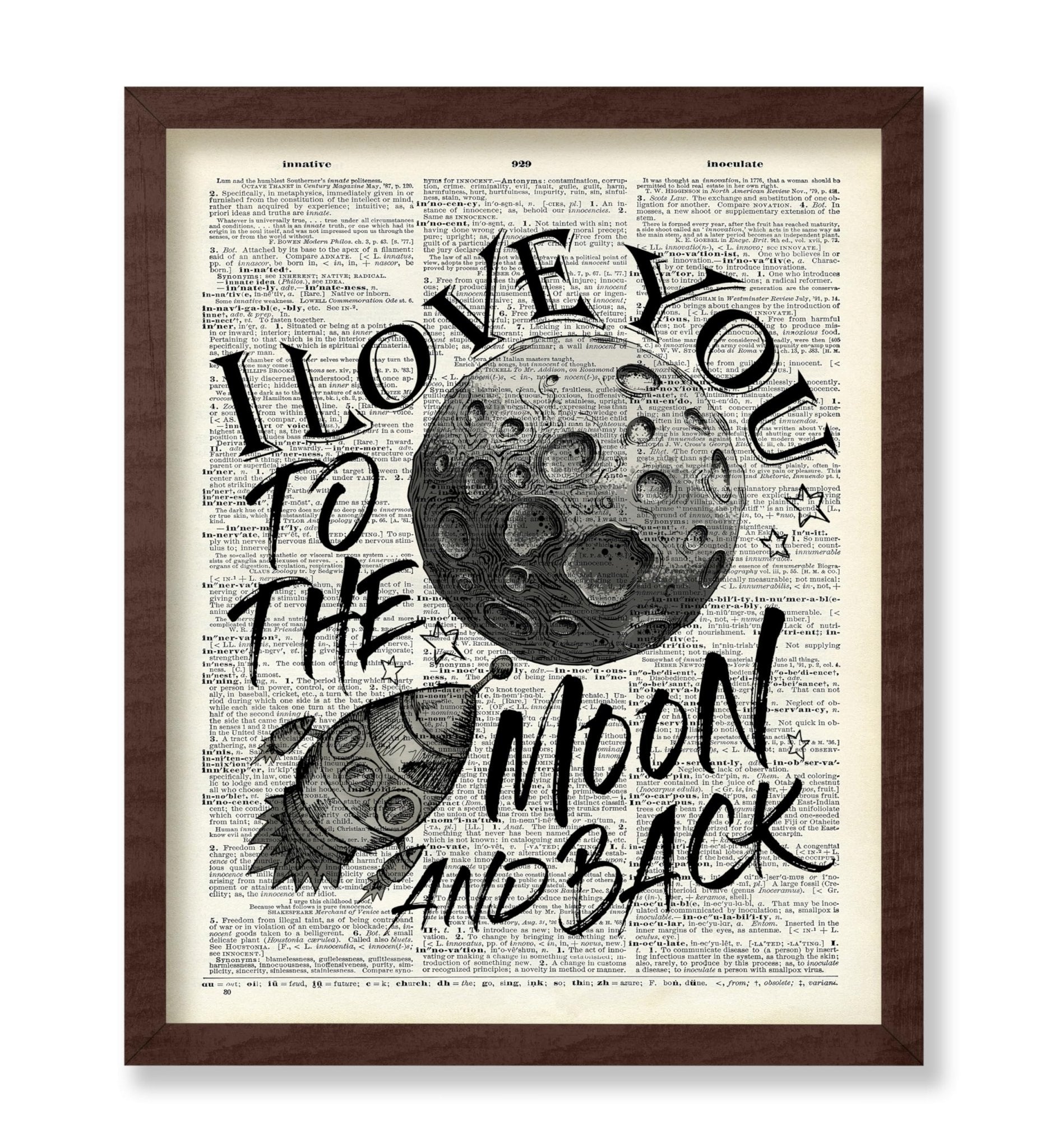 I Love You To The Moon and Back