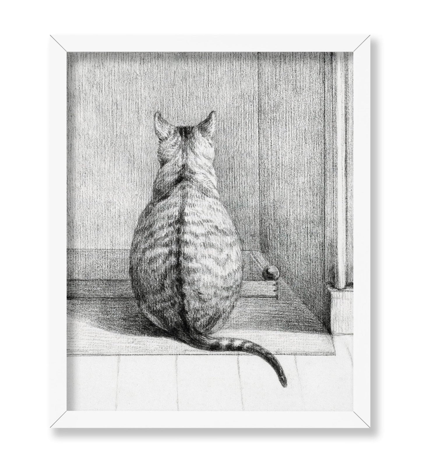 Jean Bernard - Sitting Cat