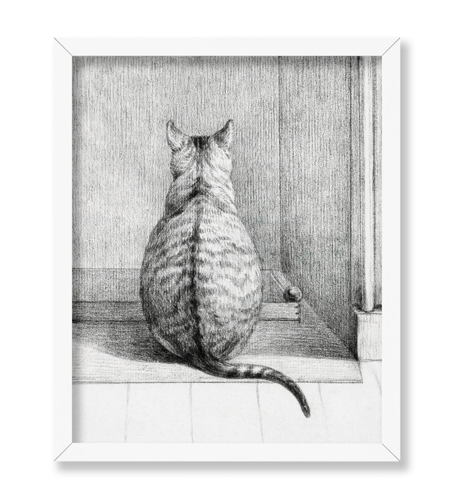 Jean Bernard - Sitting Cat