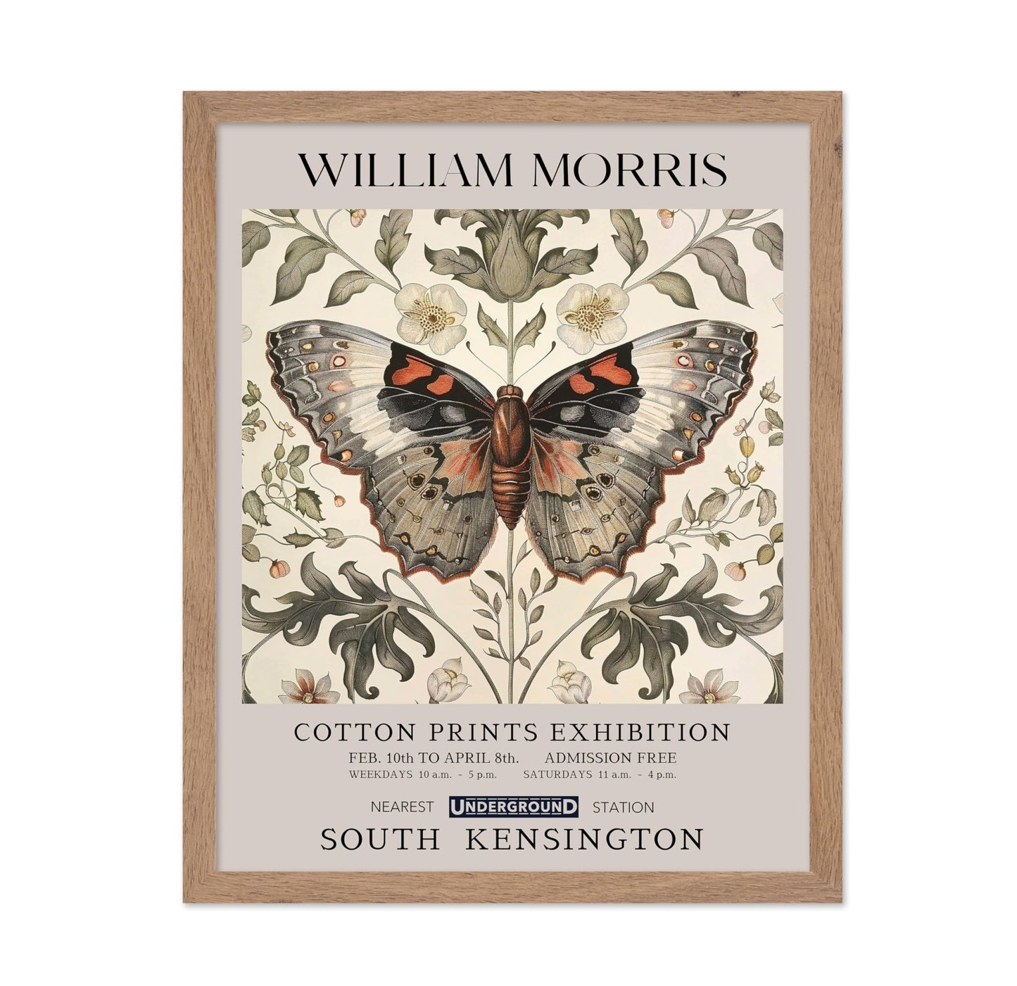 William Morris - Butterfly No8