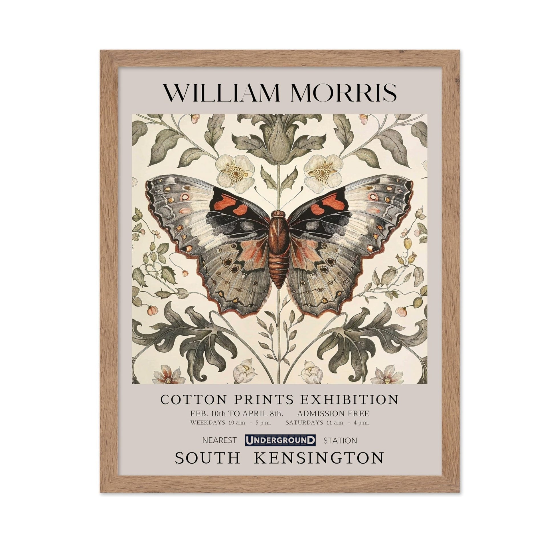 William Morris - Butterfly No8