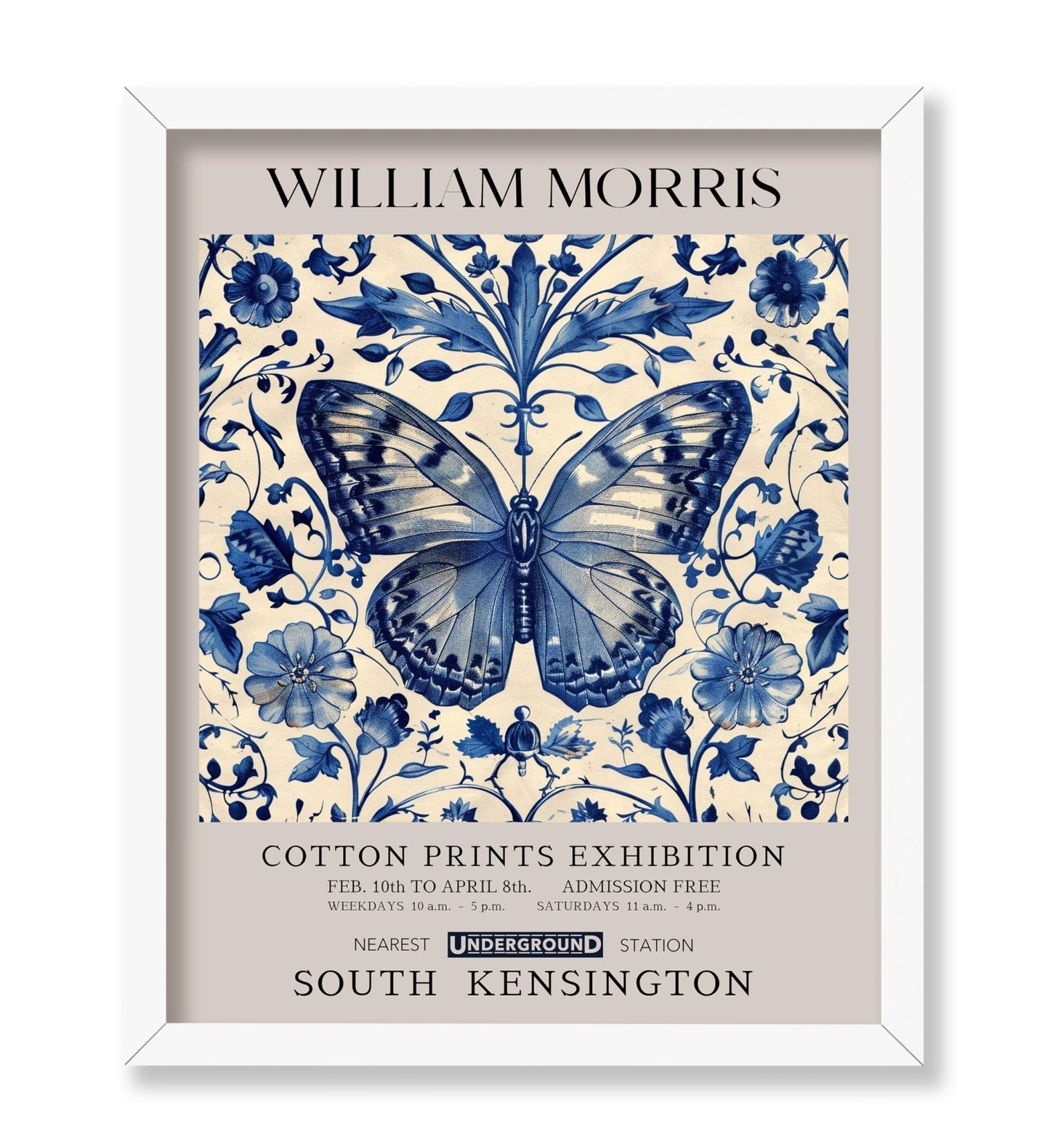 William Morris - Butterfly No2