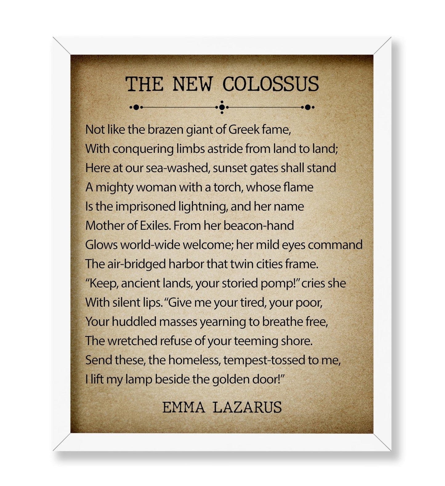 The New Colossus