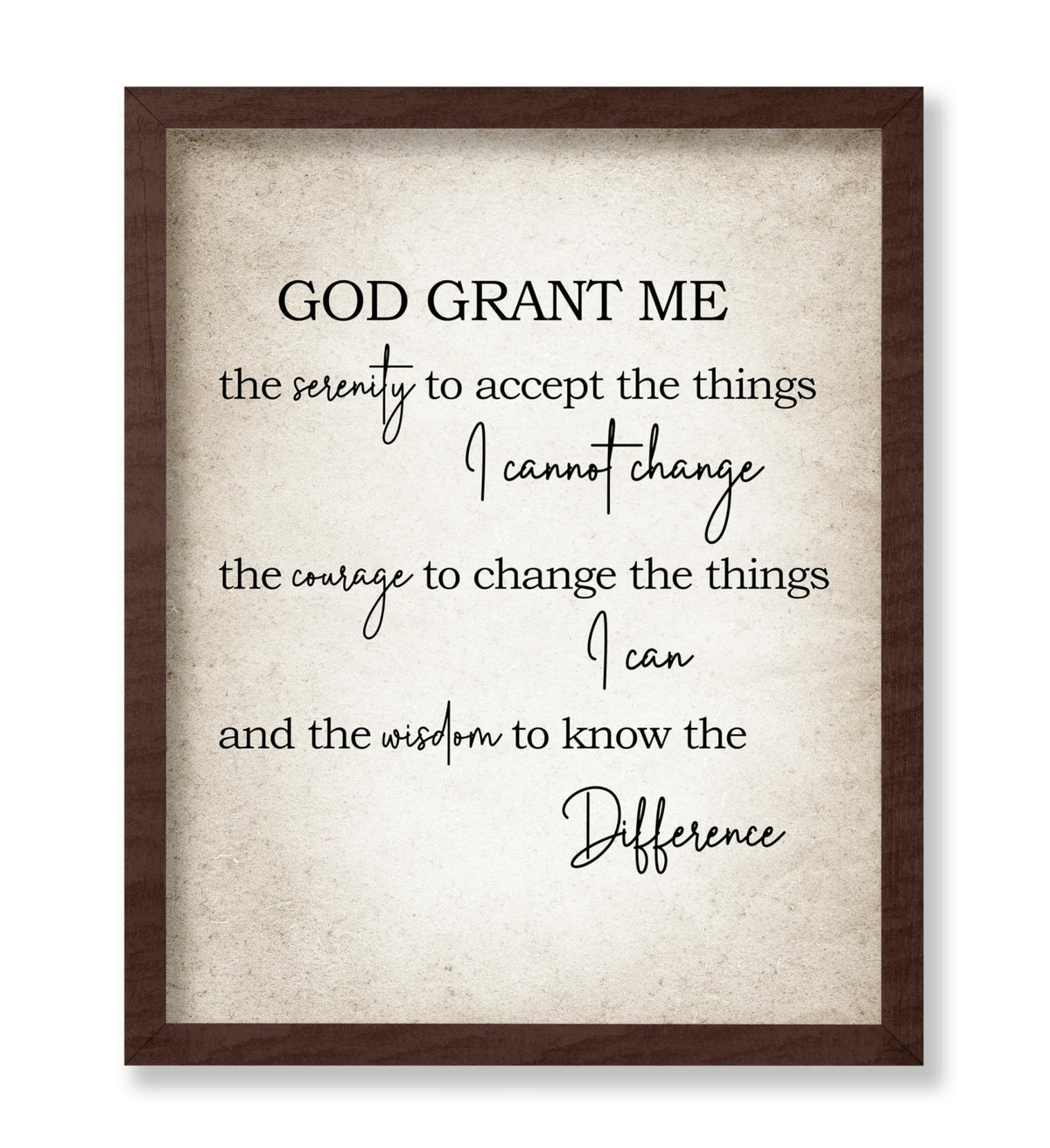 God Grant Me Sign