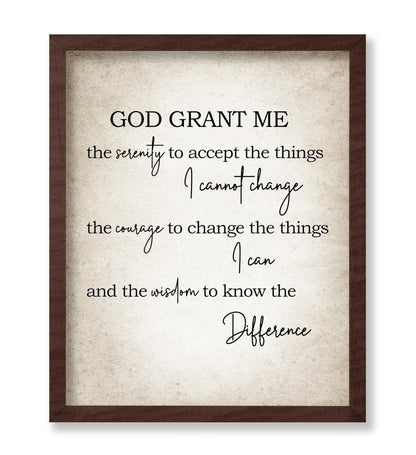 God Grant Me Sign