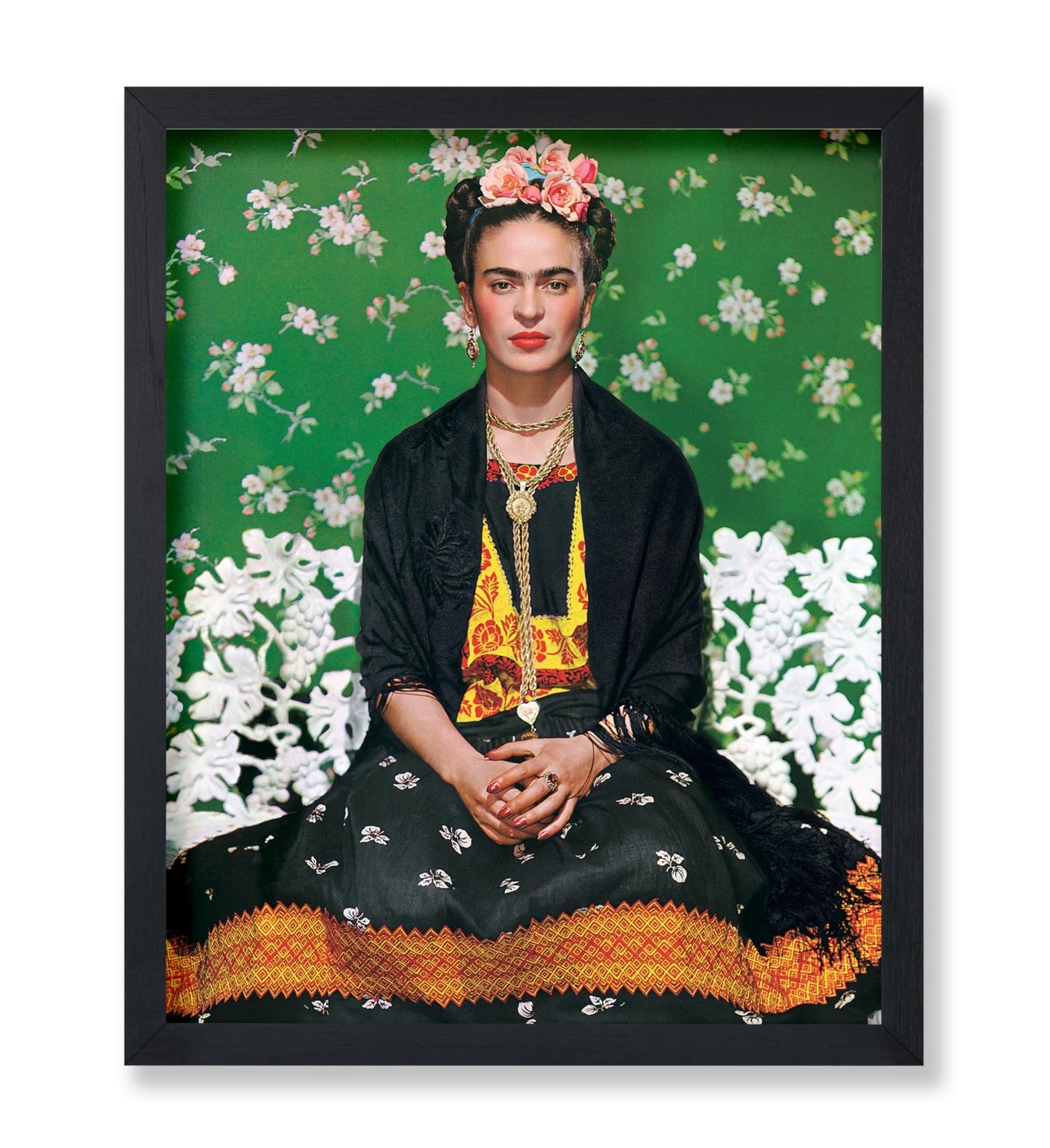 Nickolas Muray - Frida on White Bench